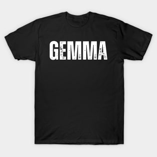 Gemma Name Gift Birthday Holiday Anniversary T-Shirt